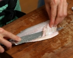 Риба с лайм и риган на дъска 2
