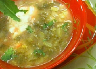 Къри зеленчукова супа