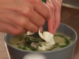 Бобена супа с праз и тиквички 5